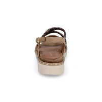 Tamaris Damen Sandale beige combi