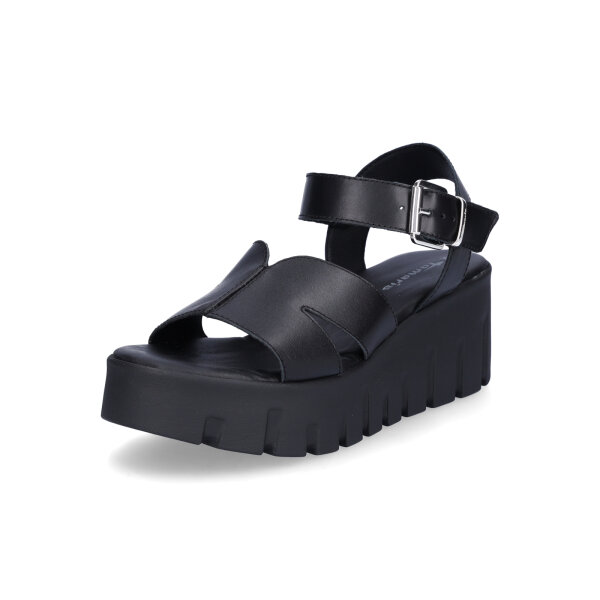 Tamaris Damen Sandalette schwarz