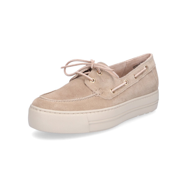 Paul Green Damen Plateau Mokassin beige