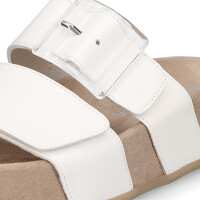 Paul Green Damen Pantolette wei&szlig;