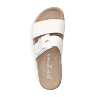 Paul Green Damen Pantolette wei&szlig;