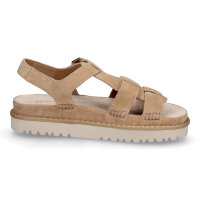 Paul Green Damen Sandale hellbraun