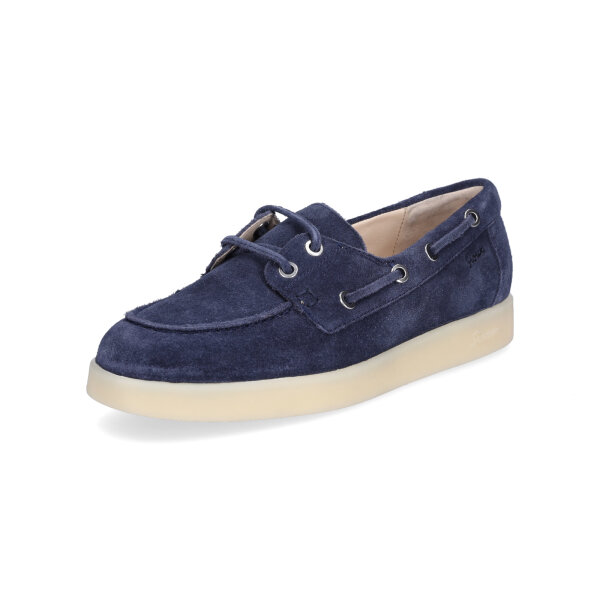 Sioux Damen Mokassin Melosana-700 dunkelblau