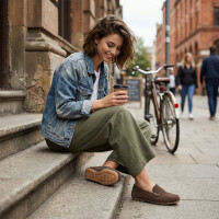 MIDS MIRELLA Damen Mokassin