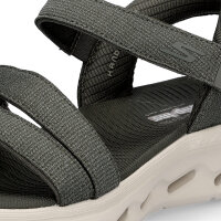 Skechers Damen Sandale Go Walk Glide-Step 2.0 Ella oliv