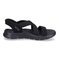 Skechers Damen Sandale Go Walk Flex Glimmer Up schwarz