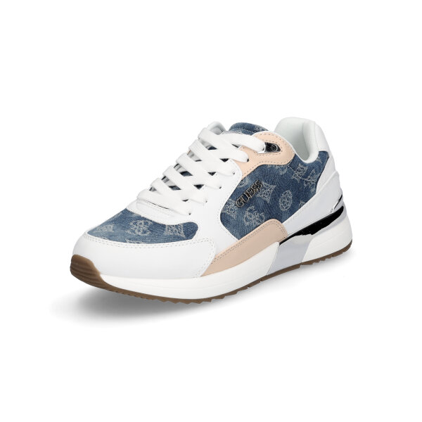 Guess Damen Sneaker Moxea20 blau wei&szlig;