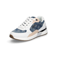Guess Damen Sneaker Moxea20 blau wei&szlig;