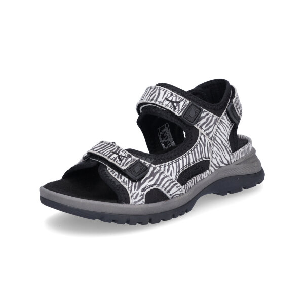 Waldl&auml;ufer Damen Trekkingsandale H-Sora zebra