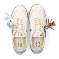 Gio+ Damen Sneaker wei&szlig; combi