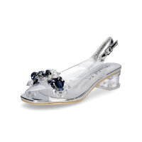 Laura Vita Damen Sandalette silber