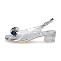 Laura Vita Damen Sandalette silber