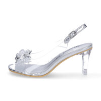 Laura Vita Damen Sandalette silber