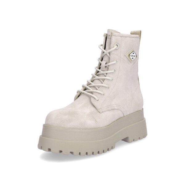 Replay Damen Schn&uuml;rboot Any Icon beige