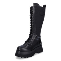 Replay Damen Schn&uuml;rstiefel Any Rebel schwarz