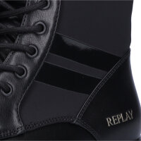 Replay Damen Schn&uuml;rboot Any Sway schwarz
