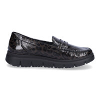 Waldl&auml;ufer Damen Slipper Pina grau leo