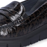 Waldl&auml;ufer Damen Slipper Pina grau leo
