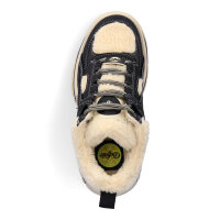 Buffalo Damen Sneaker 1339-14 Rev Warm beige schwarz