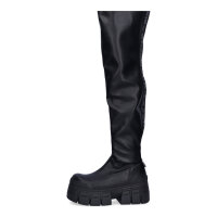 Buffalo Damen Stiefel Gospher Overknee schwarz