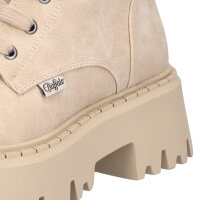 Buffalo Damen Schn&uuml;rboot Aspen Lace Up Mid beige