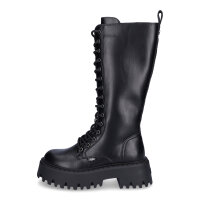 Buffalo Damen Stiefel Aspen Lace Up Hi schwarz