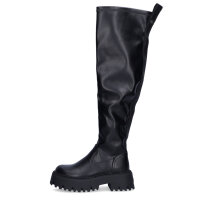 Buffalo Damen Stiefel Aspen Overknee schwarz
