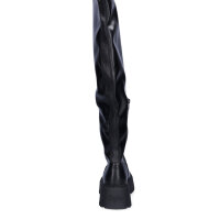 Buffalo Damen Stiefel Aspen Overknee schwarz