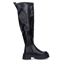 Buffalo Damen Stiefel Aspen Overknee schwarz
