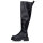 Buffalo Damen Stiefel Aspen Overknee schwarz