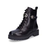 Guess Damen Schn&uuml;rboot Olanna schwarz