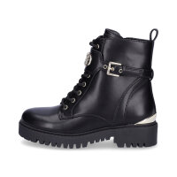 Guess Damen Schn&uuml;rboot Olanna schwarz
