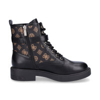 Guess Damen Schn&uuml;rboot Fellini schwarz braun