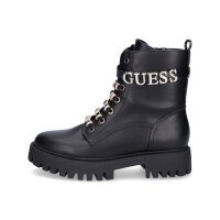 Guess Damen Schn&uuml;rboot Ficki schwarz