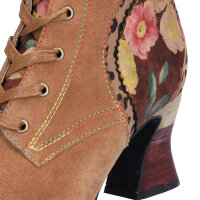 Laura Vita Damen Schn&uuml;rstiefelette braun