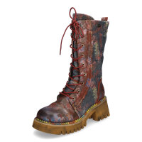 Laura Vita Damen Schn&uuml;rboot bordeaux