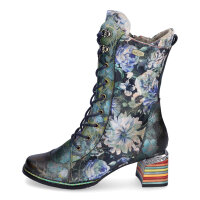 Laura Vita Damen Schn&uuml;rstiefelette gr&uuml;n