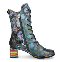Laura Vita Damen Schn&uuml;rstiefelette gr&uuml;n