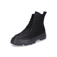 Paul Green Damen Schn&uuml;rboot schwarz