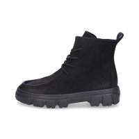 Paul Green Damen Schn&uuml;rboot schwarz
