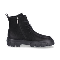 Paul Green Damen Schn&uuml;rboot schwarz