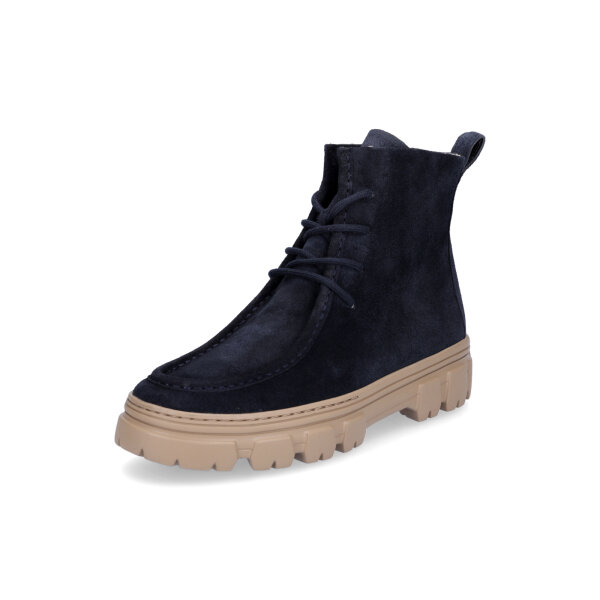 Paul Green Damen Schn&uuml;rboot blau