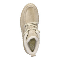 Paul Green Damen Schn&uuml;rboot beige