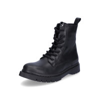 Tamaris Damen Schn&uuml;rboot schwarz