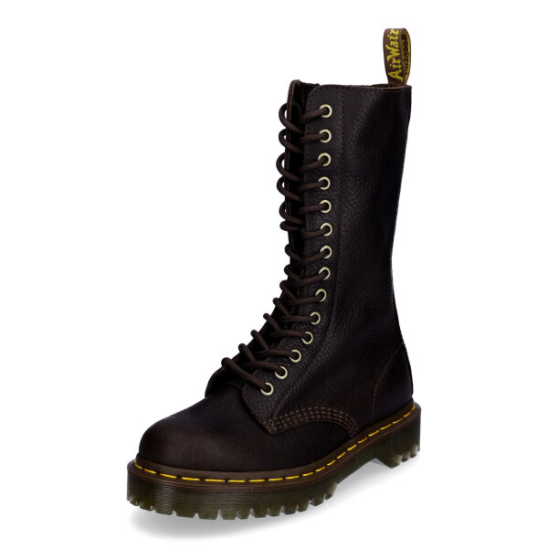 Dr. Martens Damen Schn&uuml;rstiefel dunkelbraun