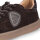 Blauer Damen Sneaker Aurora dunkelbraun