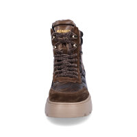 Blauer Damen Schn&uuml;rboot Blanca dunkelbraun