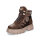 Blauer Damen Schn&uuml;rboot Blanca dunkelbraun