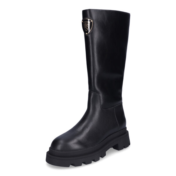 Blauer Damen Stiefel Kimmel schwarz