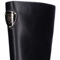 Blauer Damen Stiefel Kimmel schwarz